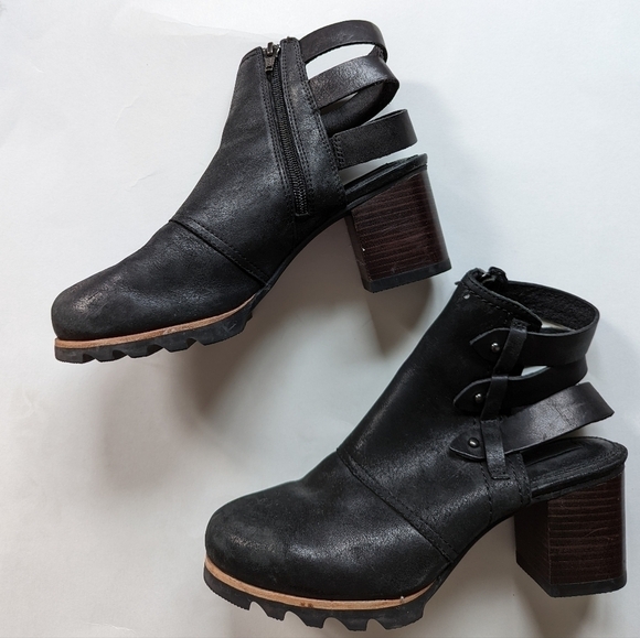 Sorel Addington caged booties black  7.5 - Picture 5 of 14